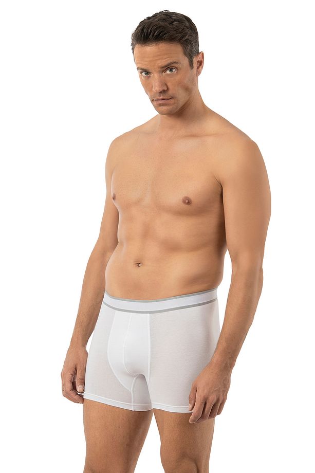 Özkan 11226 5'li Paket Erkek %95 Pamuklu Likralı Süprem Kumaş Esnek Rahat Boxer Şort - 4