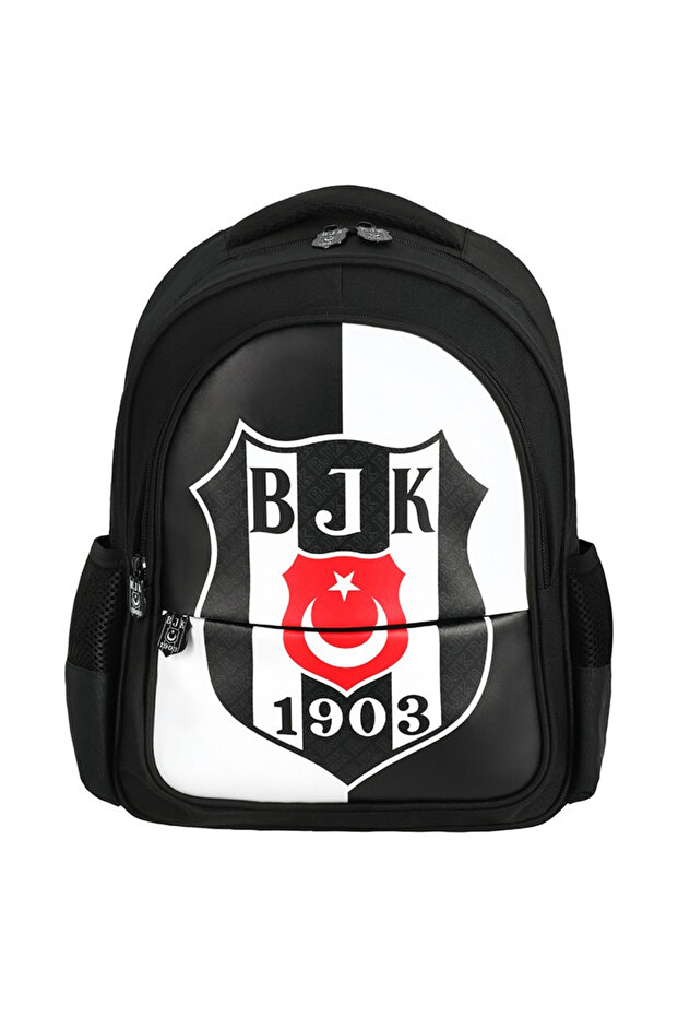 Children's Beşiktaş Printed Licensed 4 Compartment Zippered School Backpack