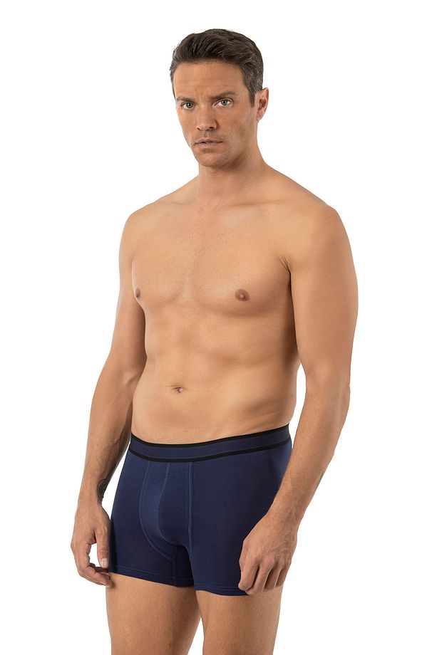 Özkan 11226 Erkek %95 Pamuklu Likralı Süprem Kumaş Esnek Rahat Boxer Şort - 4