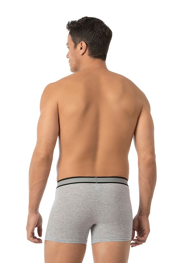 Özkan 11226 Erkek %95 Pamuklu Likralı Süprem Kumaş Esnek Rahat Boxer Şort - 3