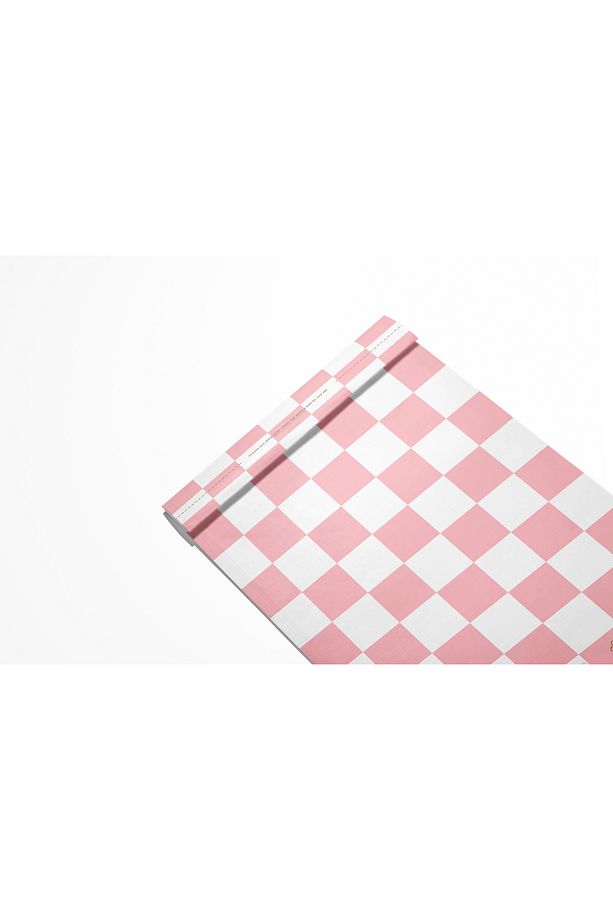 Kargo Poşeti Renkli -17x25 Cm-Pembe Kareli-100 Adet-Not Just A Package It's A Mood - 4