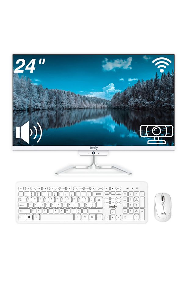 A7015 i7 2600 16GB 256B SSD Freedos 24" FHD All In One Bilgisayar - 1