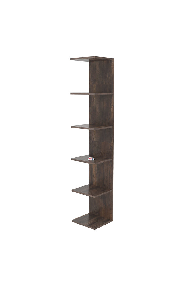 Wall Mounted Bookcase Wall Shelf Mars - 4
