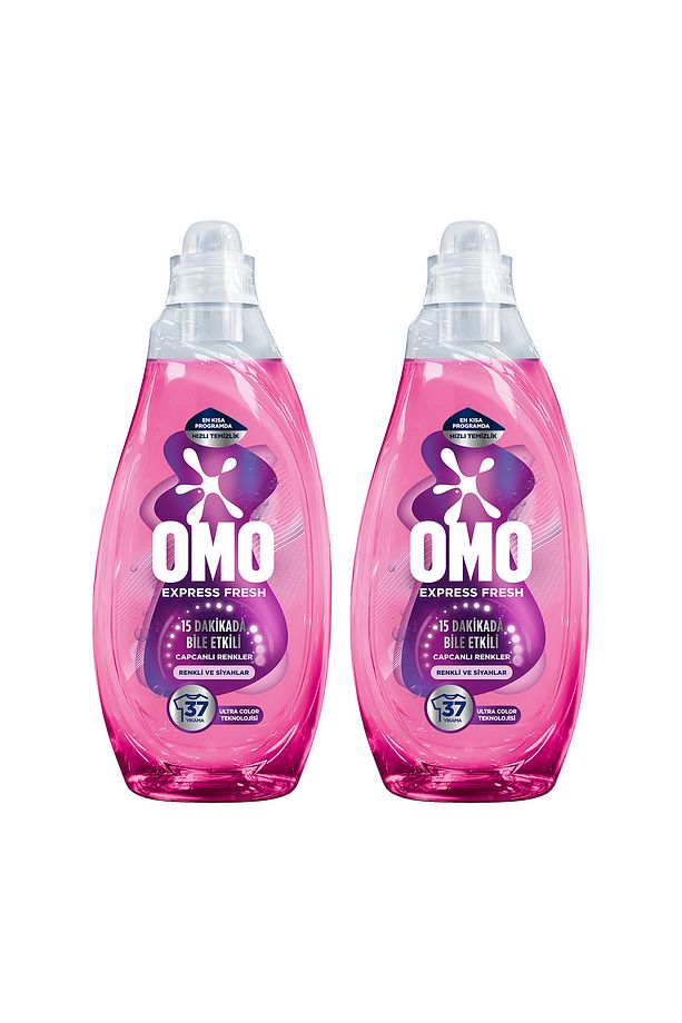 Express Fresh Capcanlı Renkler Renkli Ve Siyahlar Sıvı Çamaşır Deterjanı 1480 ml X2 - 2