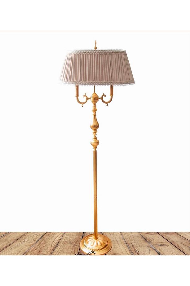 Ottoman Lambader ALTIN Ayak VİZON Şapka 170cm. - 3