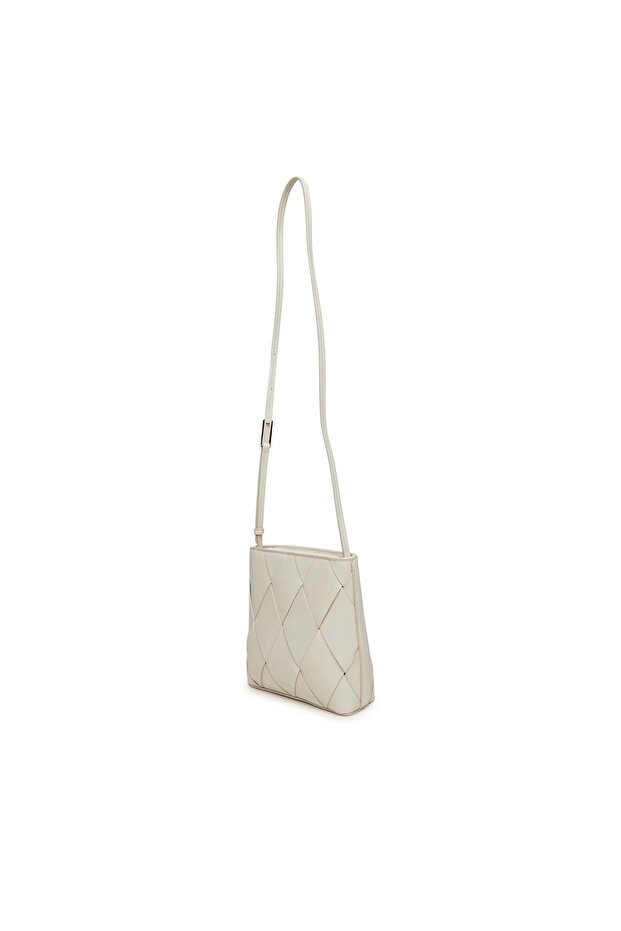 CK WOVEN SQUARE CROSSBODY Kadın Çapraz Çanta K60K612991-67U - 4