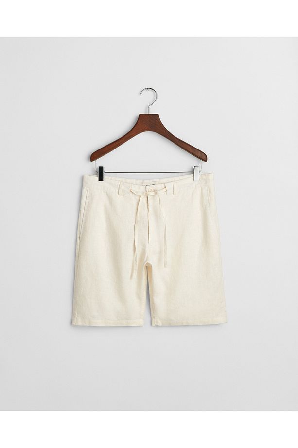 Erkek Krem Relaxed Fit Şort - 5