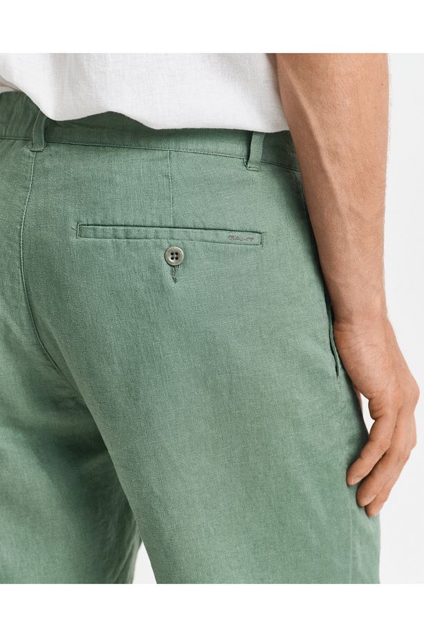 Erkek Yeşil Relaxed Fit Şort - 6