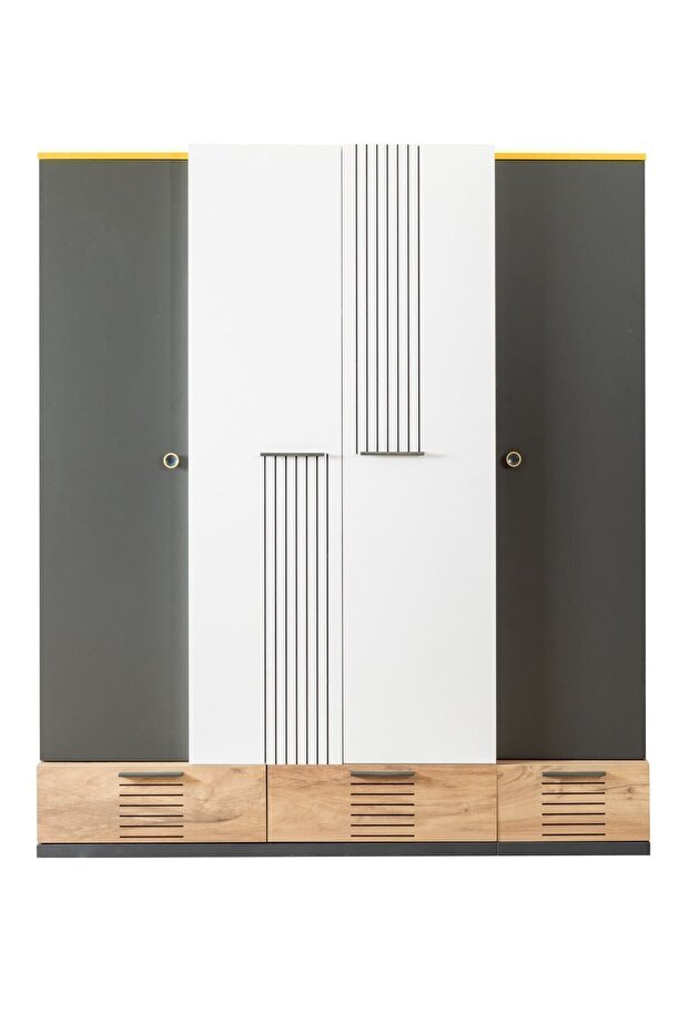 Gardırrop, Relax 4 Kapaklı Dolap - 2