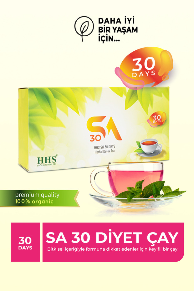 Sa 30'lu Bitkisel Diyet & Detoks Çayı – Form Çayı - 1
