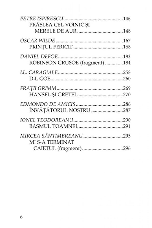 5th grade school readings - 3