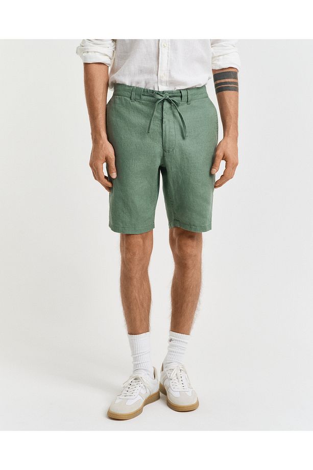 Erkek Yeşil Relaxed Fit Şort - 2