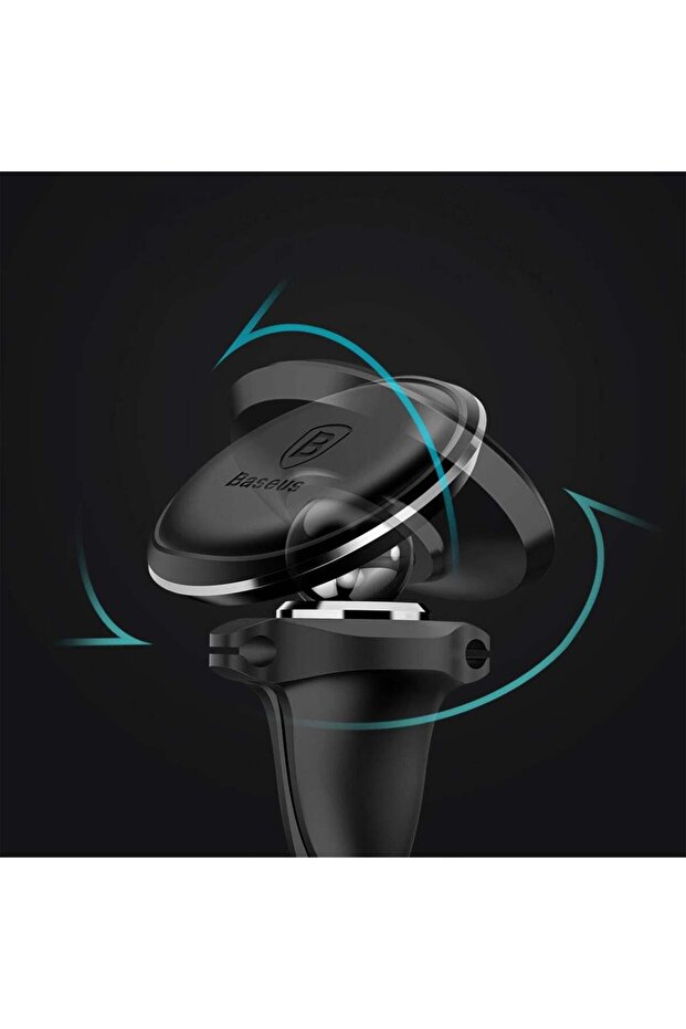 BASEUS Air Vent Version Araç Tutucu - Siyah - 5