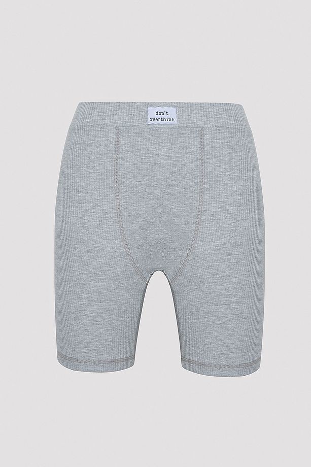 Weekend Biker Şort Gri Pijama Altı - 6