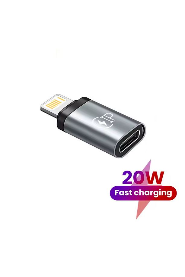 Type C Lightning Çevirici Dönüştürücü Iphone Dan Android E Çevirici Adaptör - 1