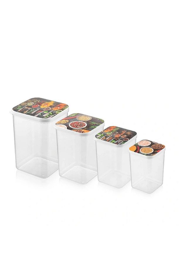 Hobby Life 4’lü Uzun Funbox Saklama Kabı (0,9 + 1,4 + 2,1 + 3,1 Lt) - 5