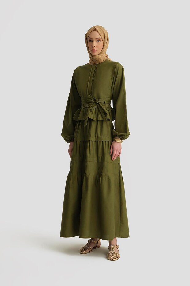 Ribbed Cotton Suit 25Y6003 Green