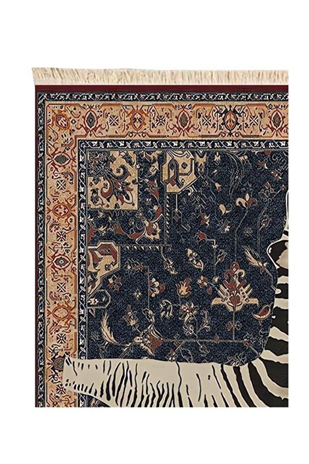 Zebra Baskılı Dokuma Taban Halı 132 YNG - 3