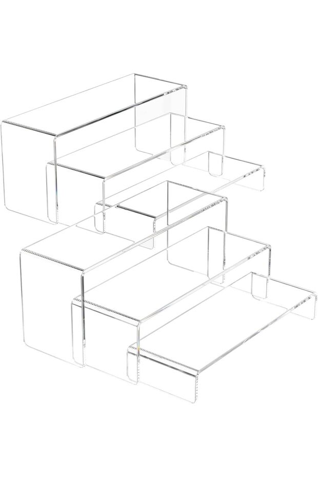 Acrylic Risers Display (9'' LENGTH, 6 PCS)