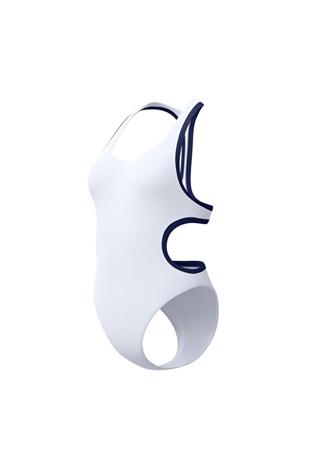 Jetstream Solid Bound Cut Out Kadın Yüzücü Mayosu - 7