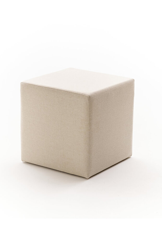 Asons Puf - Krem - 4