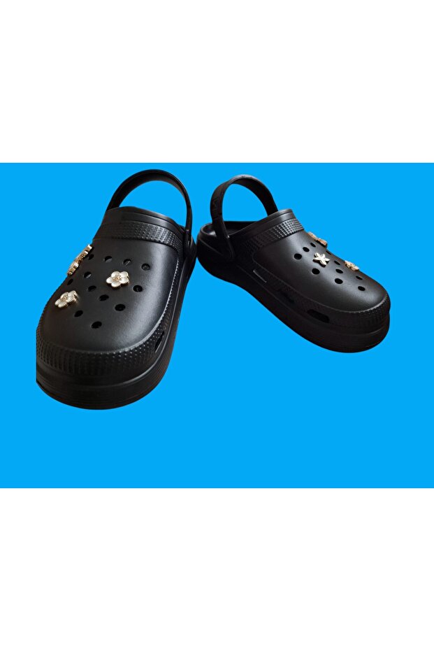 Unisex Yüksek Tabanlı Kaydırmaz Taban Confort Sandalet - 5