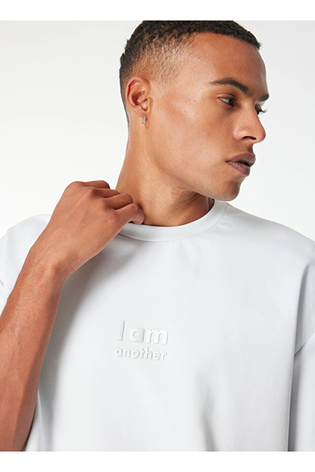 I AM ANOTHER Baskılı Basic Erkek T-shirt - 2