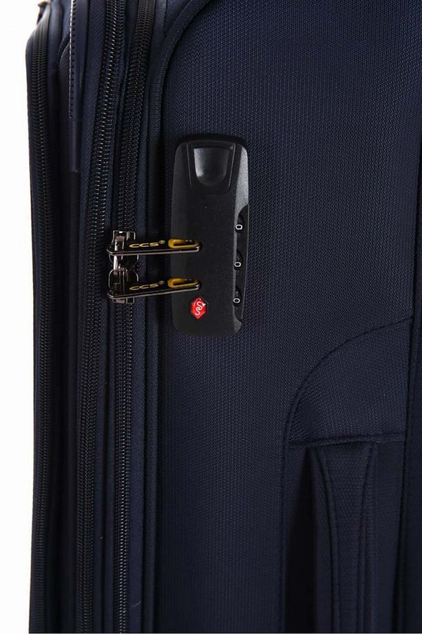 Unisex Ultra Light Hafif Lüx Kumaş Ithal Valiz Körüklü Seti 25620 - 6