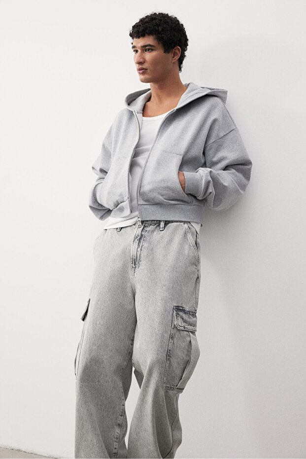 Loose Cargo Jeans - 1