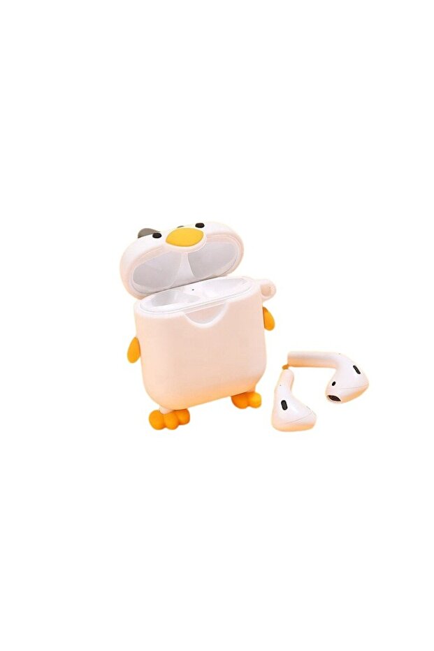 AirPods Case with Duck Attachment Ring - 1