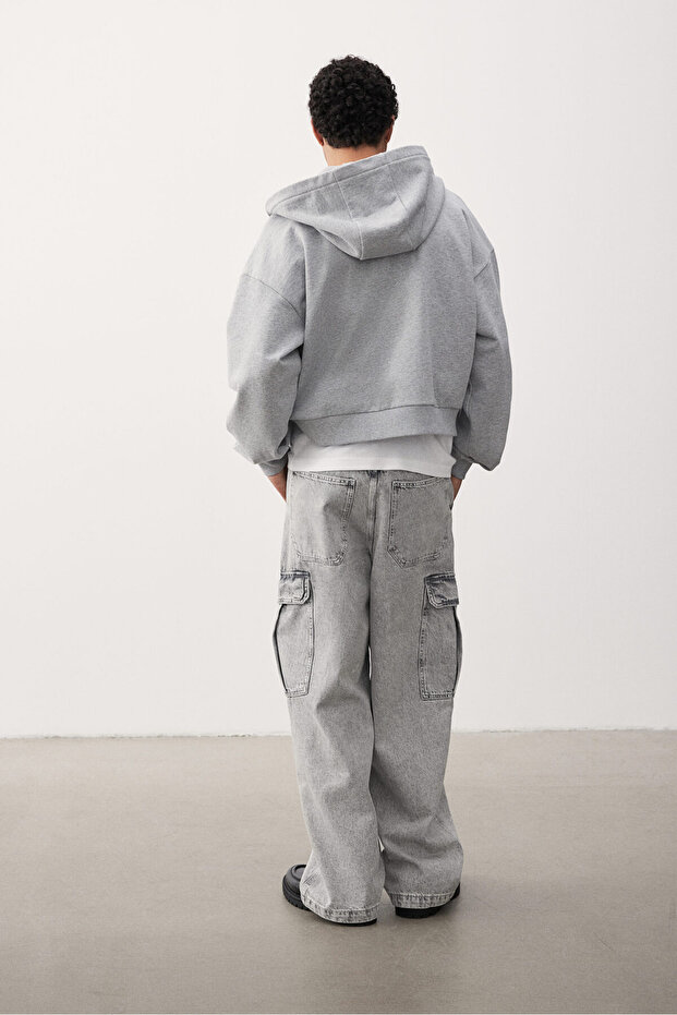 Loose Cargo Jeans - 5