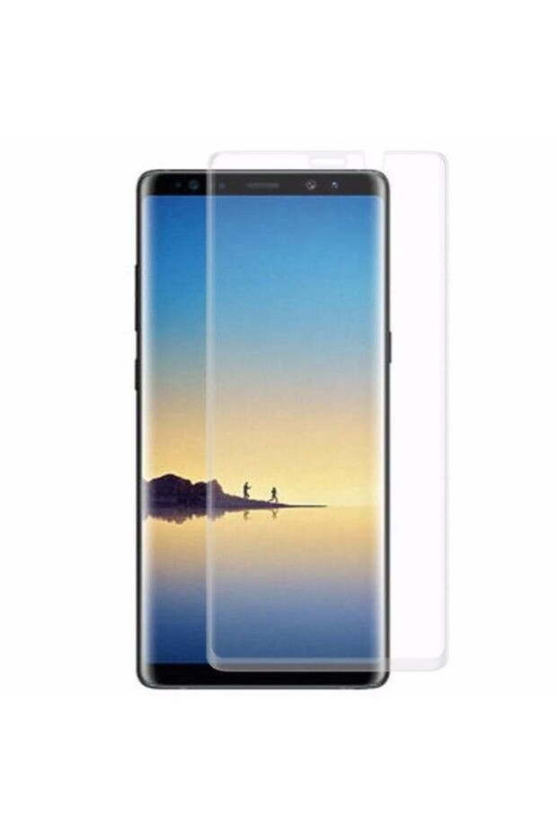 Samsung Note 8 Flippy Case, Transparent - 1