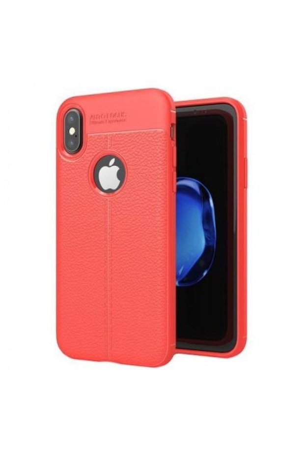 Apple iPhone X Zore Soft TPU Case Red,