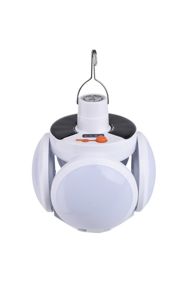 Foldable Solar Light, 25 LEDs, Hanging Hook, 5 Lighting Modes