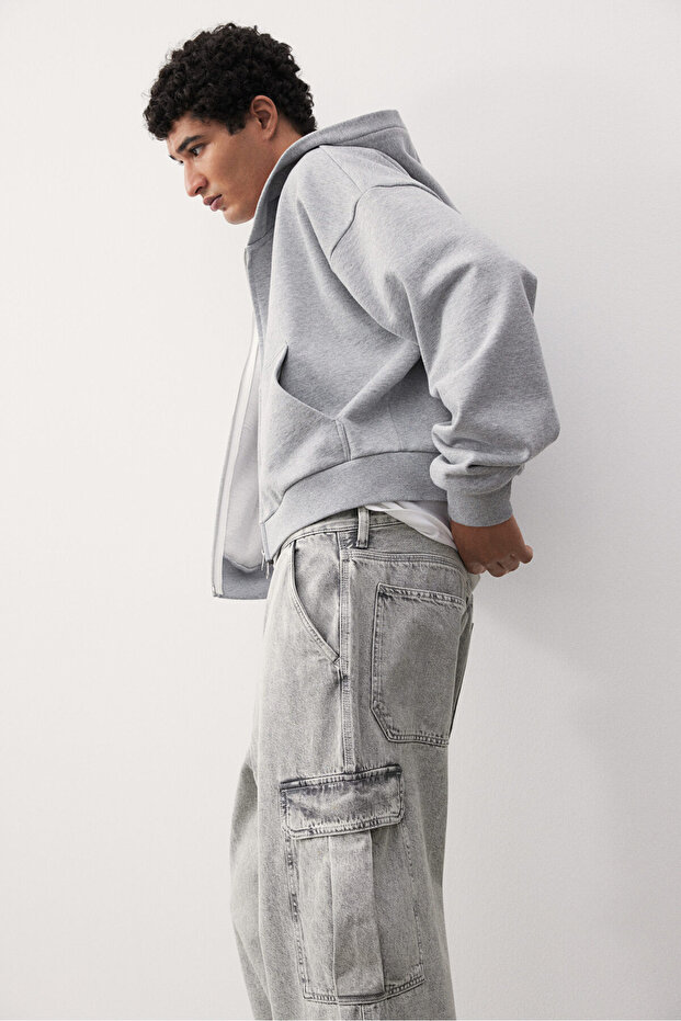 Loose Cargo Jeans - 6