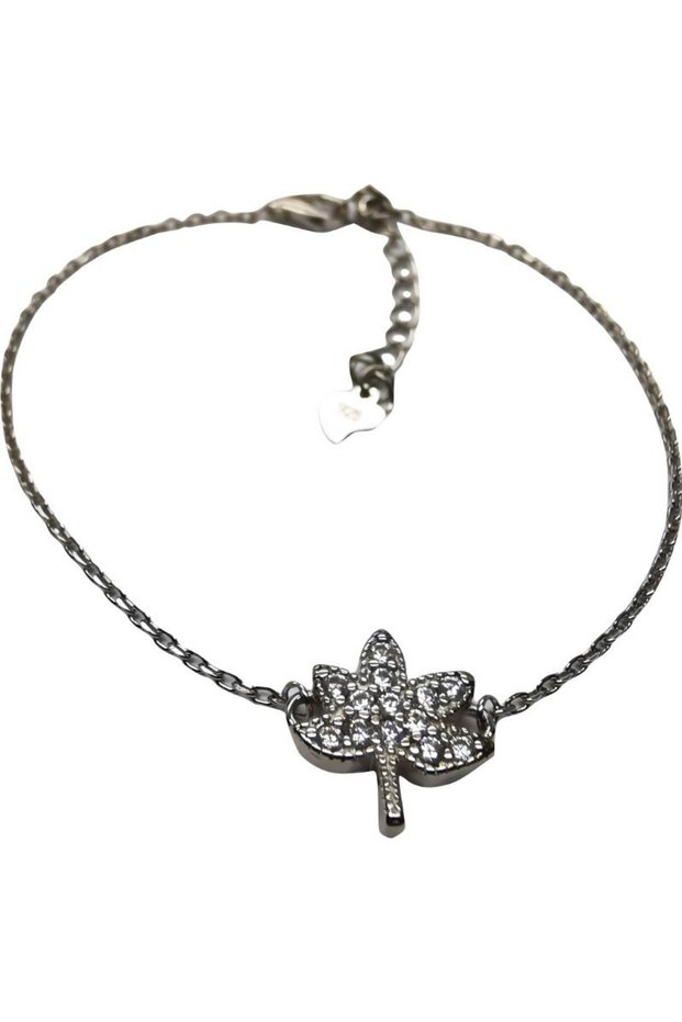 925 Silver Maple Leaf Bracelet, Jolie