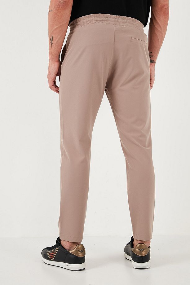 Streç Regular Fit Normal Bel Düz Paça Jogger Pantolon Erkek Pantolon Cf25617801 - 7