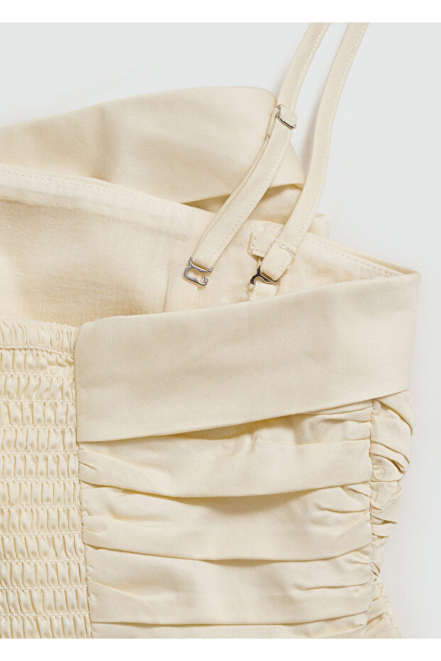 Drape bandeau bluz - 6