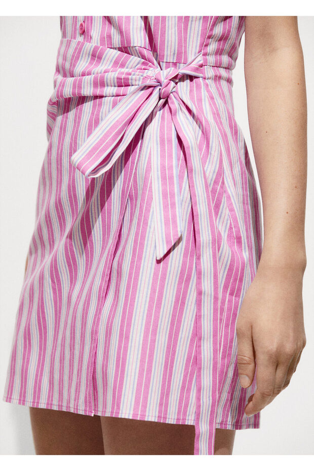 Pembe Kadın Elbise 77010363 - 4