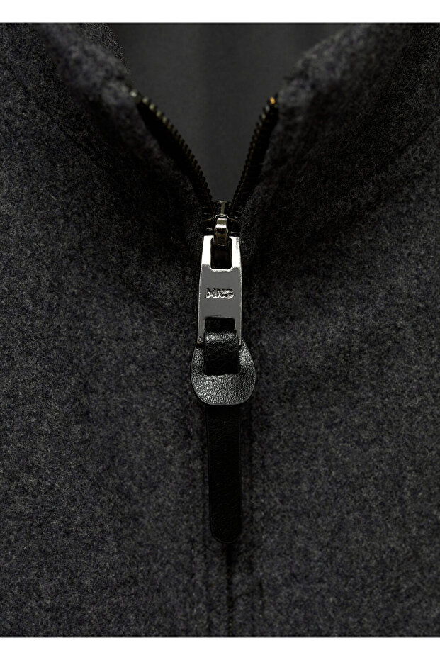 Anthrazitfarbene Herrenjacke 77005967 - 8