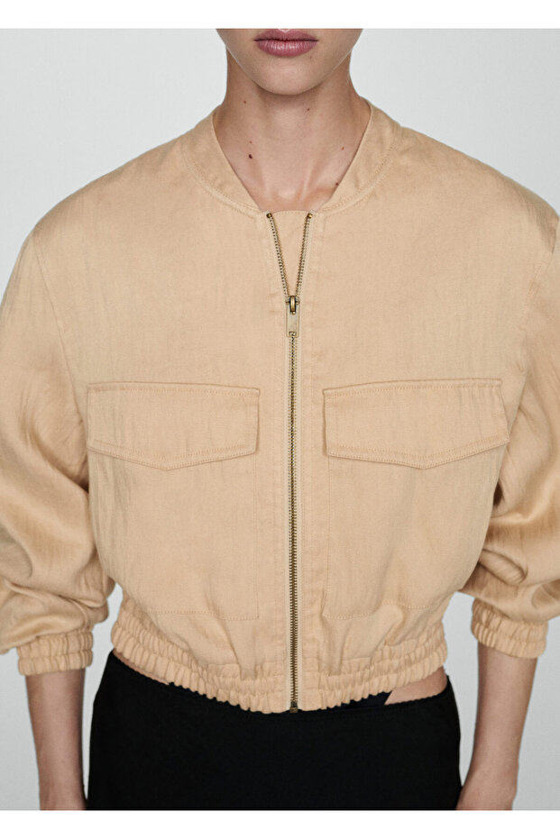 Bej Kadın Ceket 77072916 - 5