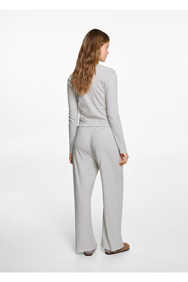 Off-White pidžama za devojčice 77096731 - 8