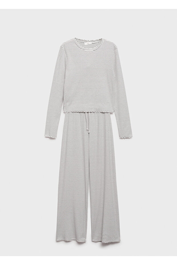 Off-White pidžama za devojčice 77096731 - 4