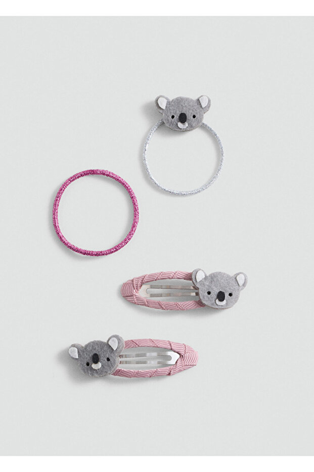 Hellrosa Mädchen-Accessoires 77014049 - 1