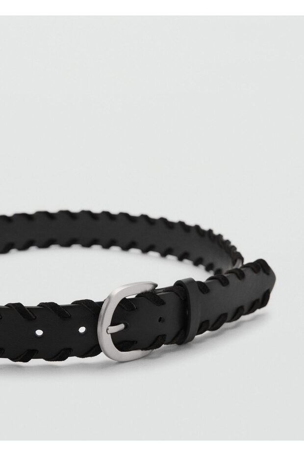 Schwarzer Mädchen-Gürtel 77044446 - 5