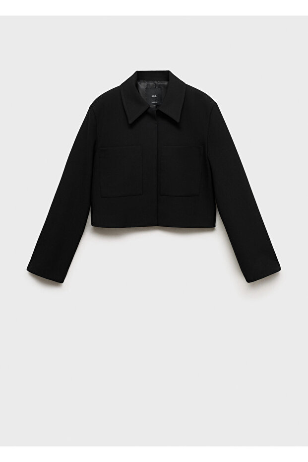 Siyah Kadın Ceket 77094763 - 4