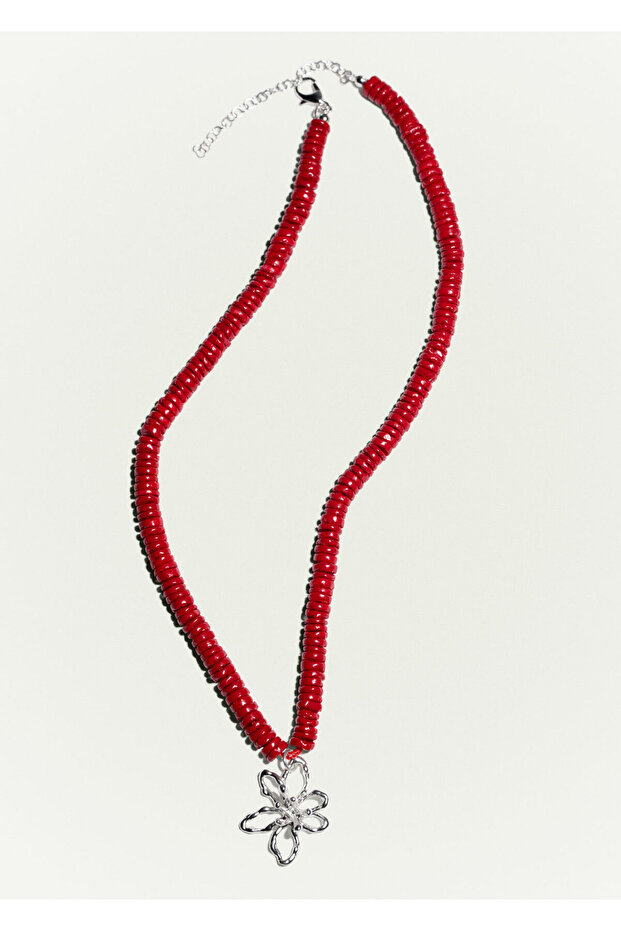 Kırmızı Kadın Kolye 77030638 - 6