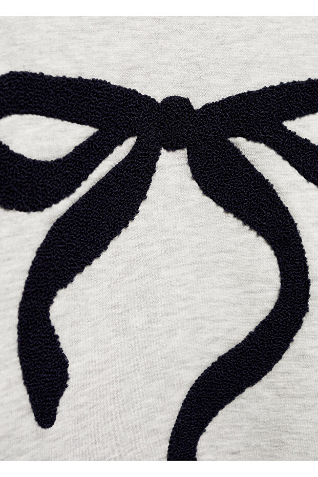 Hellgraues Mädchen-Sweatshirt 77034784 - 6