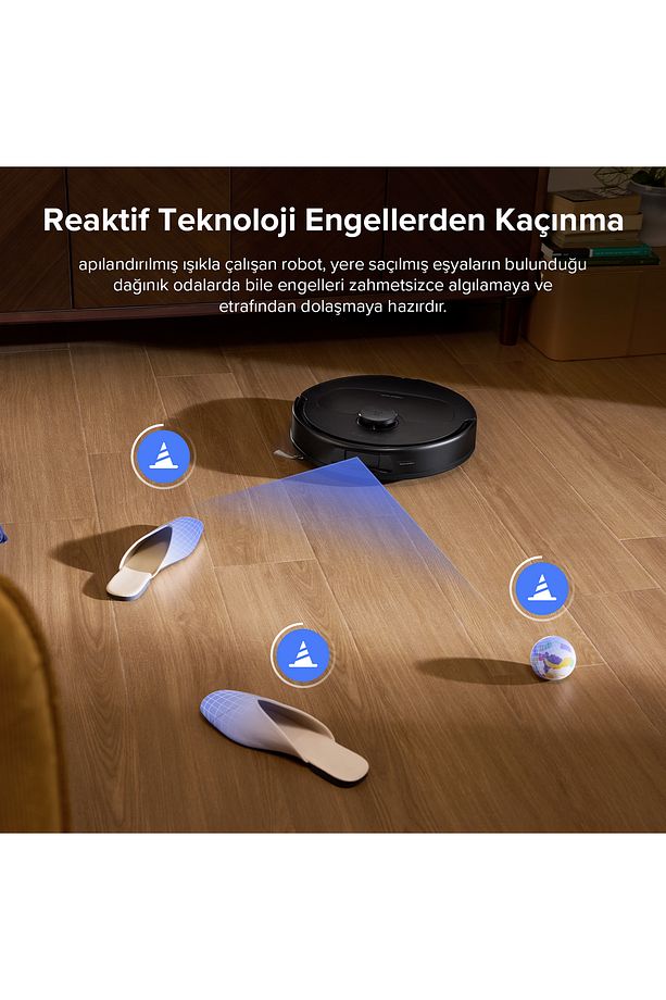 Qrevo L Akıllı Robot Süpürge - Siyah - 6