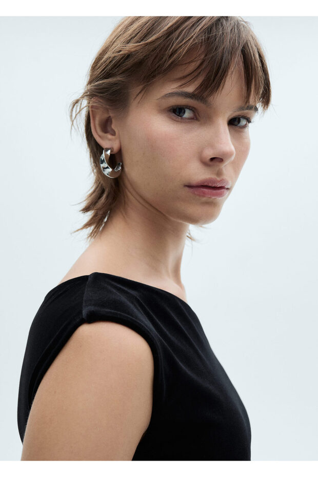 Siyah Kadın Büstiyer 77098265 - 4